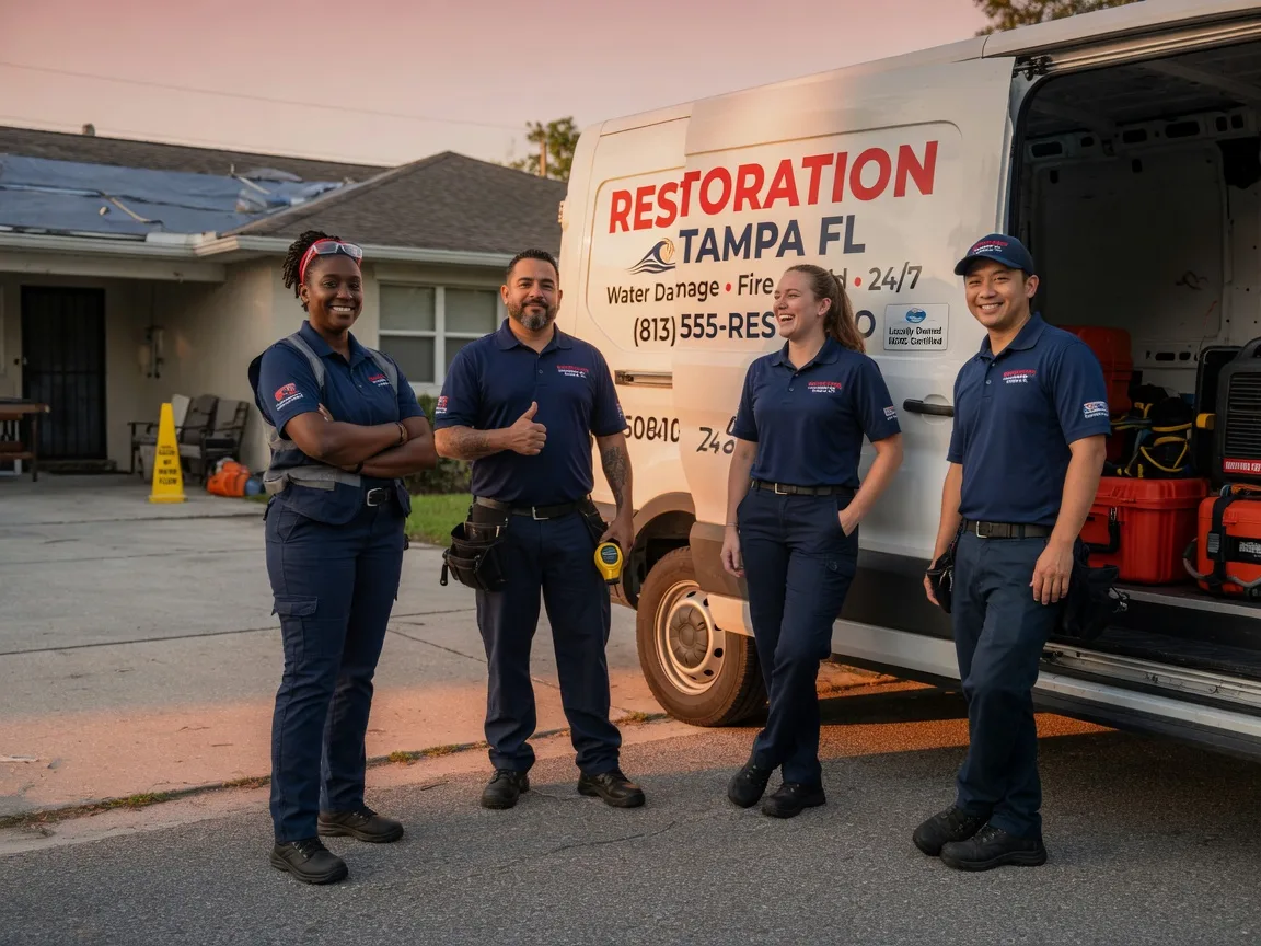 Water Damage Restoration company in Oilton, TX